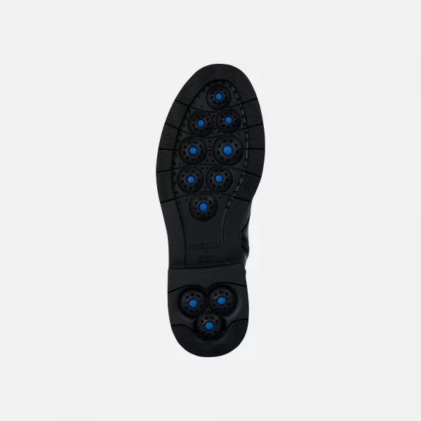  Ženski gležnjarji GEOX SPHERICA EC1 G004200 ČRNA 