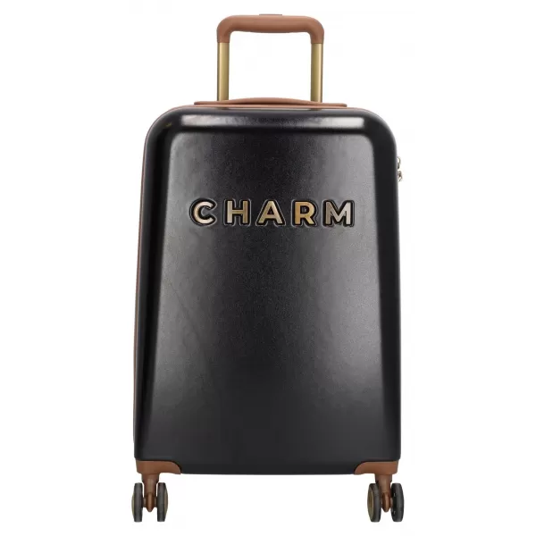  Kovček CHARM LONDON CAPETOWN S ČRNA 