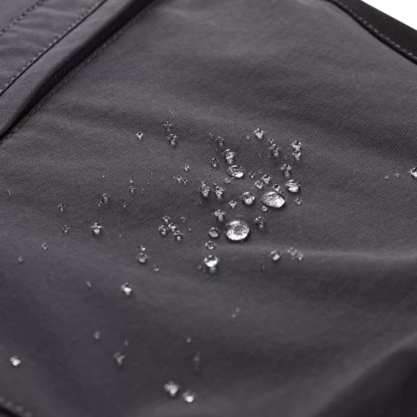  Moške softshell hlače ALPINE PRO AKAN 2 TEMNO SIVA 