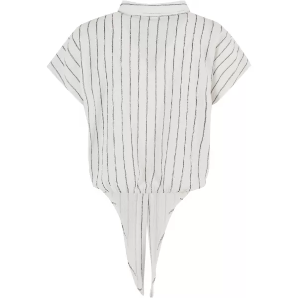  Ženska bluza URBAN CLASSICS TB7474 UMAZANO BELA/ČRNA 