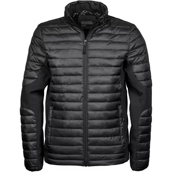  Moška jakna TEE JAYS | TJ 9626 ČRNA/ČRNA 