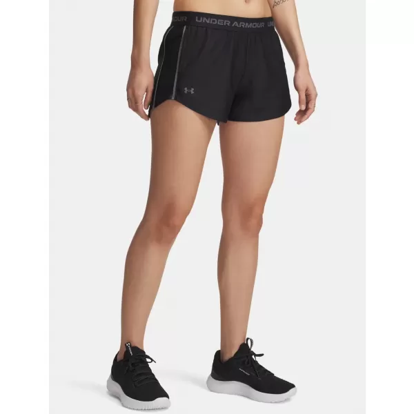  Ženske kratke hlače UNDER ARMOUR TECH PLAY UP SHORTS 1389882-001 ČRNA 