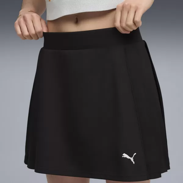  Žensko krilo PUMA WARDROBE ESS PLEATED SKIRT 63204601 ČRNA PUMA 