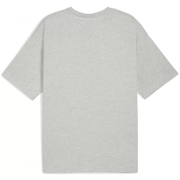  Moška majica s kratkimi rokavi PUMA M GRAPHIC OVERSIZE TEE 52762604 SVETLO SIVO VRESJE 