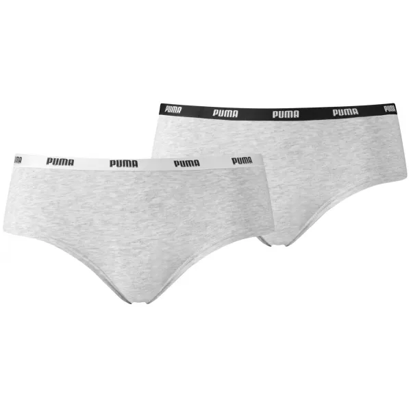  Hlačke PUMA WOMEN HIPSTER 2P PACK 90785205 SIVA/SIVA 