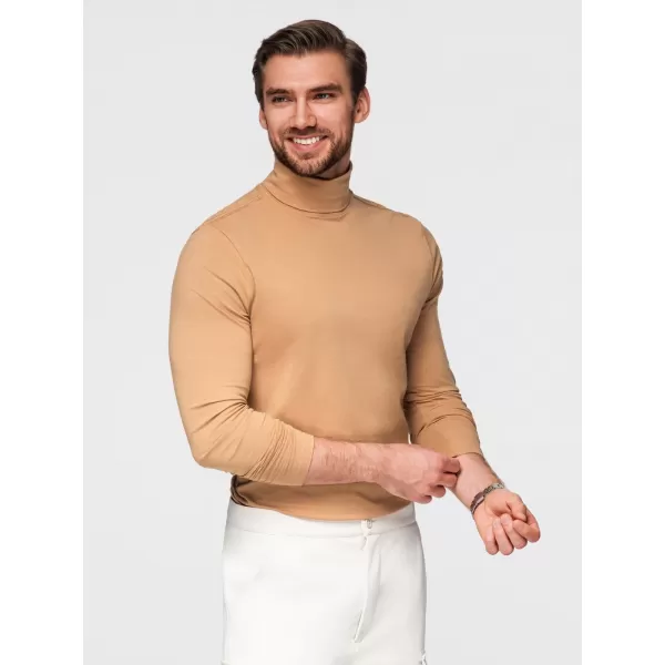  Srajca OMBRE OM-LSCL-0130 SVETLO RJAVA 