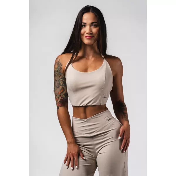  Deni x Športni brezrokavnik 309 CREAM Nebbia 