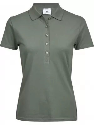Ženska majica s kratkimi rokavi TEE JAYS | TJ 145 LISTNATO ZELENA