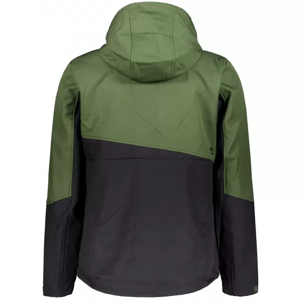  Moška softshell jakna ALTISPORT GAN KAKI/ČRNA 