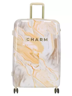 Kovček CHARM LONDON 23169 L KREMA