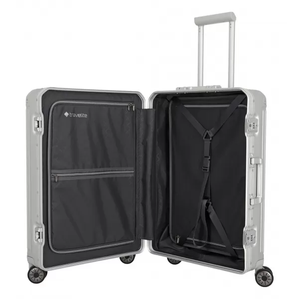  Kovček TRAVELITE NEXT 2.0 M SREBRO 