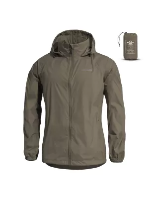 Ženska jakna PENTAGON CLOUDBURST PACKABLE WOMENS RAIN JACKET K07020 RJAVO SIVA