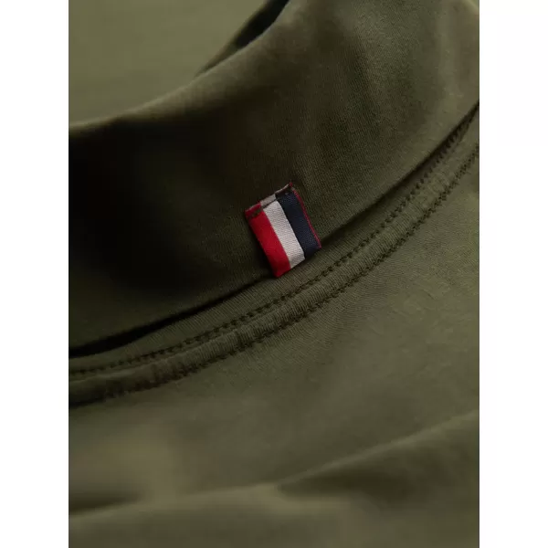  Srajca OMBRE OM-LSCL-0130 TEMNO OLJČNO ZELENO 