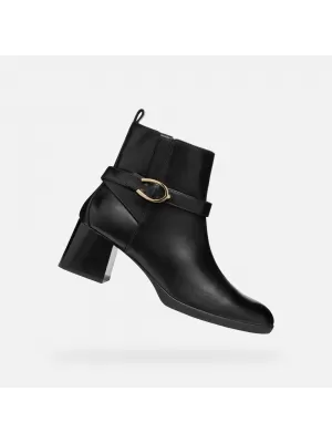 Ženski gležnjarji GEOX WALK PLEASURE 55 G004564 ČRNA