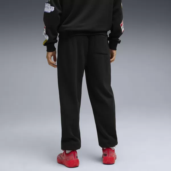  Moške trenirke PUMA HOOPERHOTLINE SWEATPANT 63283402 ČRNA PUMA 
