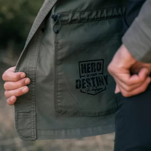  Jakna PENTAGON ROGUE HERO FIELD JACKET K02027 PEPELNO SIVA 