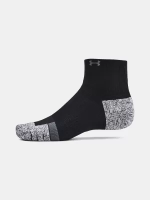 Nogavice UNDER ARMOUR UNISEX UA AD PRO QTR (3 PÁRY) 1387047-001 ČRNA