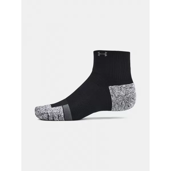  Nogavice UNDER ARMOUR UNISEX UA AD PRO QTR (3 PÁRY) 1387047-001 ČRNA 
