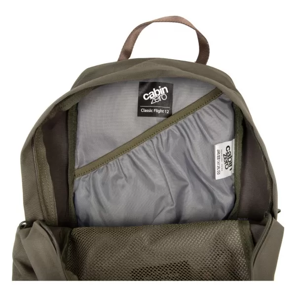  Nahrbtnik CABINZERO CLASSIC FLIGHT 12L GRUZIJSKI KAKI 