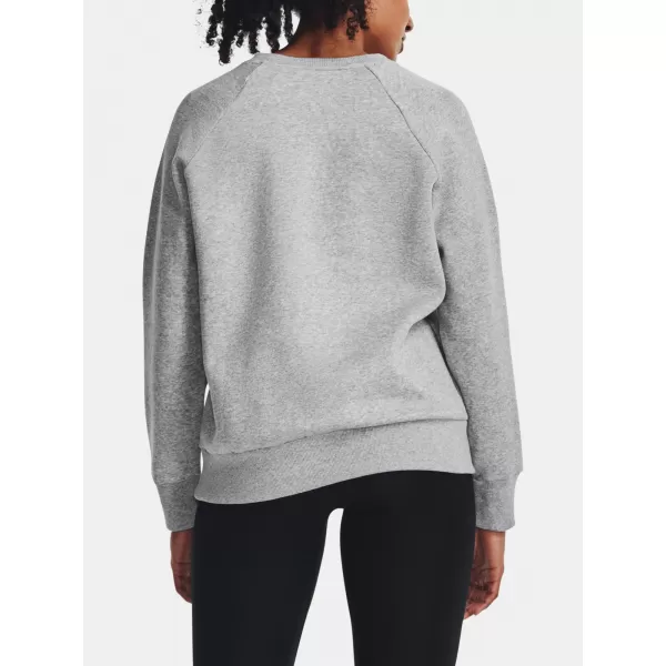  Ženski pulover UNDER ARMOUR UA RIVAL FLEECE CREW 1379508-012 SIVA 