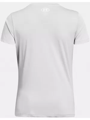 Ženska majica s kratkimi rokavi UNDER ARMOUR TECH SSV- TWIST 1384227-014 SIVA