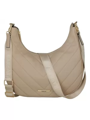 Ročna torbica TRAVELITE BARBARA COZY HOBO BAG PESEK