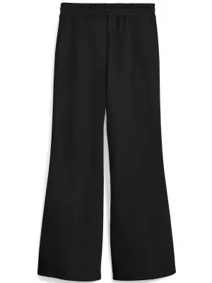 Dame PUMA HER COMFORT HIGH-WAIST STRAIGHT PANTS FL OP 63301001 PUMA ČRNA