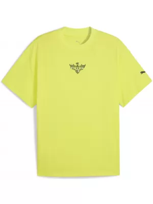 Moška majica s kratkimi rokavi PUMA MELO ALWAYZ ON 1 TEE 63075504 LIMONIN SHERBERT