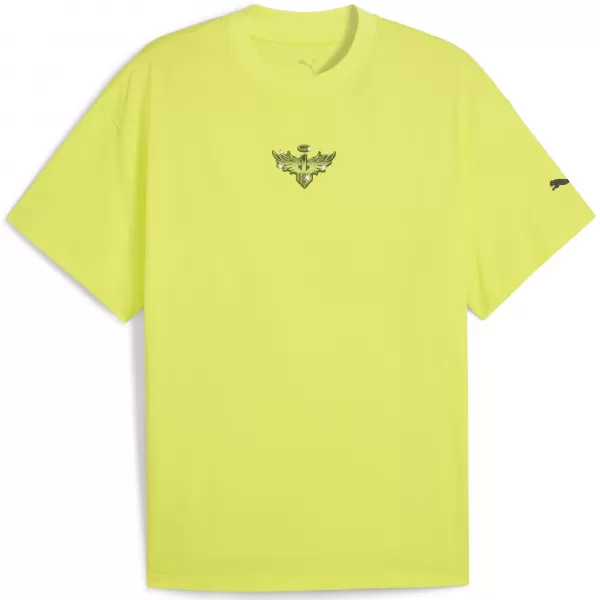  Moška majica s kratkimi rokavi PUMA MELO ALWAYZ ON 1 TEE 63075504 LIMONIN SHERBERT 