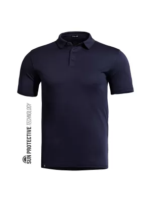 Moška majica s kratkimi rokavi z ovratnikom PENTAGON VANQUISH POLO SHIRT K09048 MORNARSKO MODRA