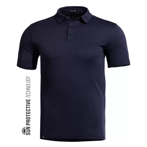  Moška majica s kratkimi rokavi z ovratnikom PENTAGON VANQUISH POLO SHIRT K09048 MORNARSKO MODRA 