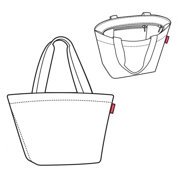  Ročna torbica REISENTHEL SHOPPER M ČRNA 