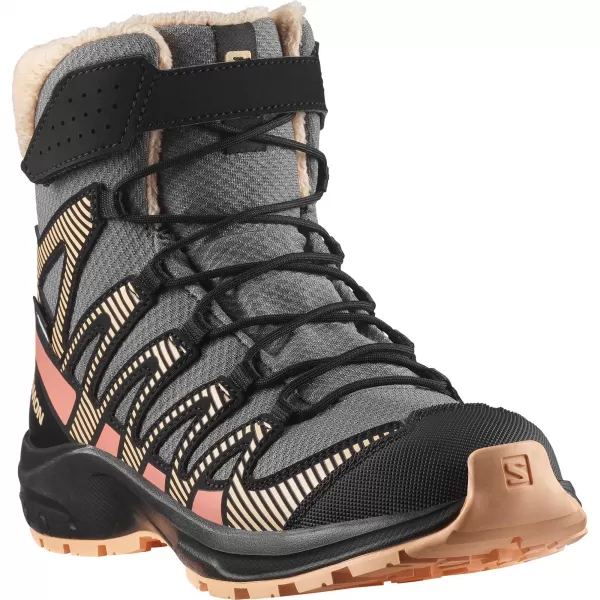  Otroški čevlji SALOMON XA PRO V8 WINTER WATERPROOF J KOSITRNA/ČRNA/BRESKOVA DLAKA 