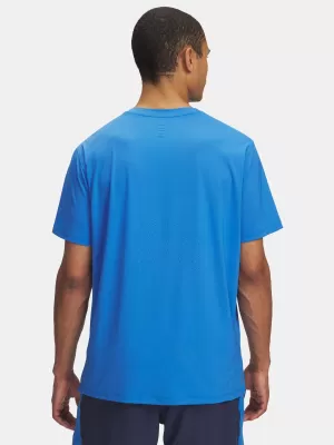 Moška majica s kratkimi rokavi UNDER ARMOUR UA LAUNCH ELITE SHORTSLEEVE 1389802-402 MODRA