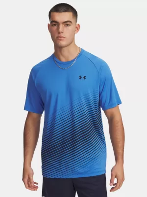 Moška majica s kratkimi rokavi UNDER ARMOUR UA TECH FADE SS 6005916-402 MODRA