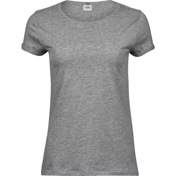  Ženska majica s kratkimi rokavi TEE JAYS | TJ 5063 HEATHER SIVA 