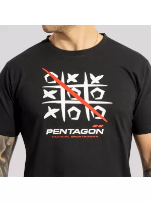 Majica s kratkimi rokavi PENTAGON AGERON 3T K09012 ČRNA