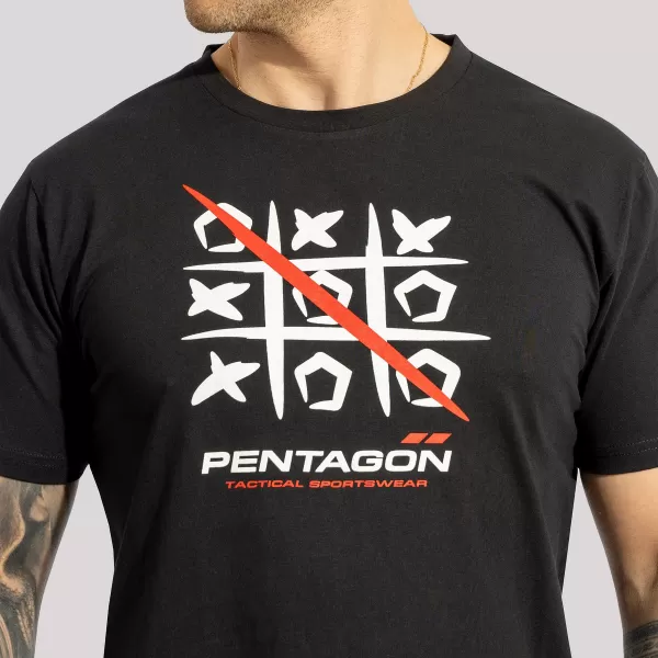  Majica s kratkimi rokavi PENTAGON AGERON 3T K09012 ČRNA 