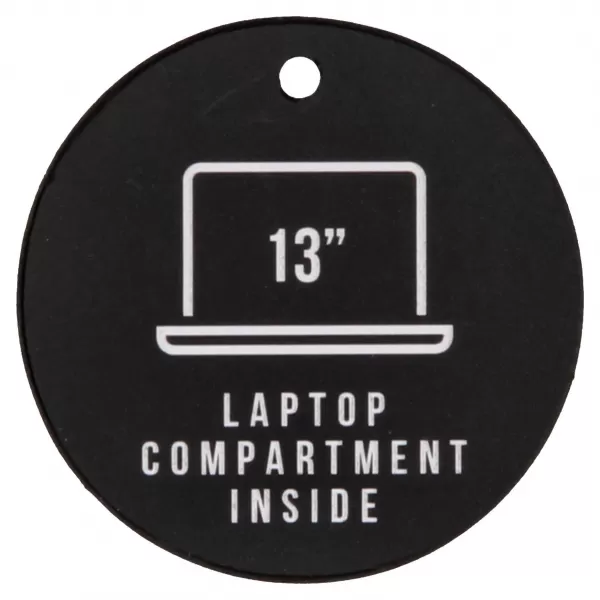  Nahrbtnik ENRICO BENETTI ROTTERDAM 13 NOTEBOOK BACKPACK ČRNA 