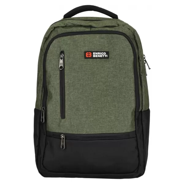  Nahrbtnik ENRICO BENETTI HAMBURG 15 NOTEBOOK BACKPACK OLIVNO 