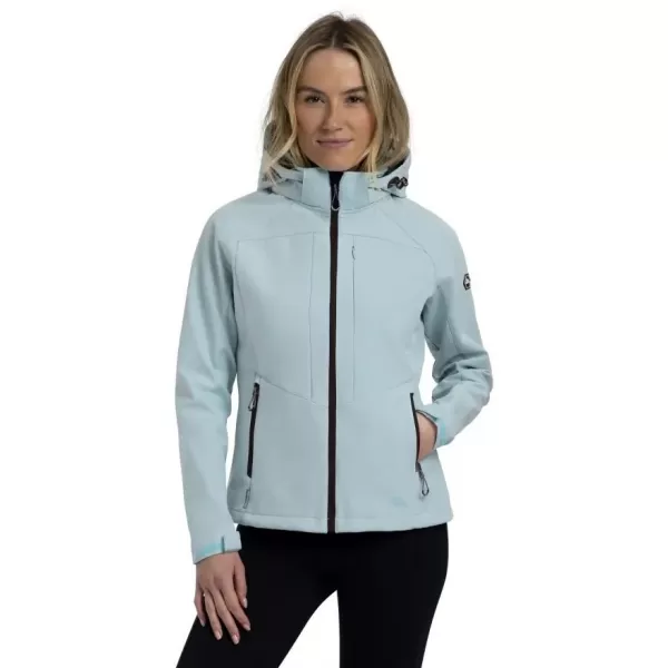  Ženska softshell jakna TRESPASS FRYATT LAPOR IZ MORSKE PENE 