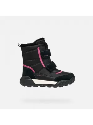 Gležnarji za deklice GEOX TREKKYUP AB J46M7E08V22C0922 ČRNA