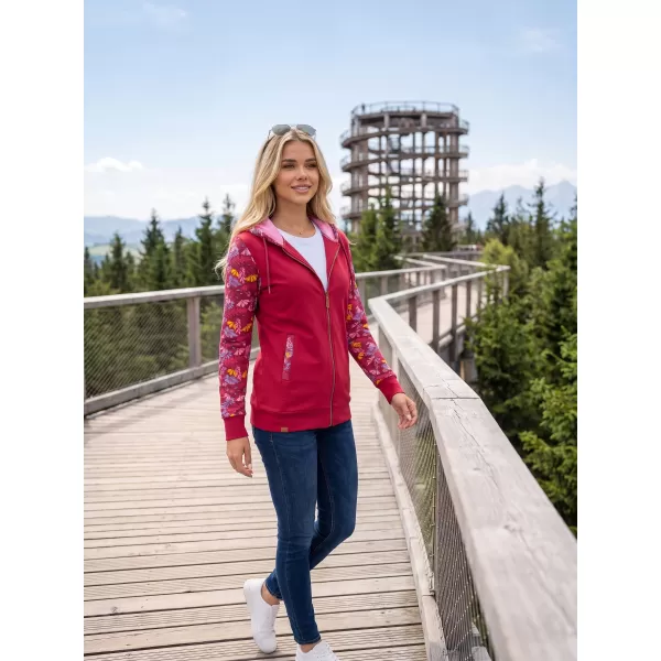  Damske trenirke ALTISPORT GALAH BURGUND 