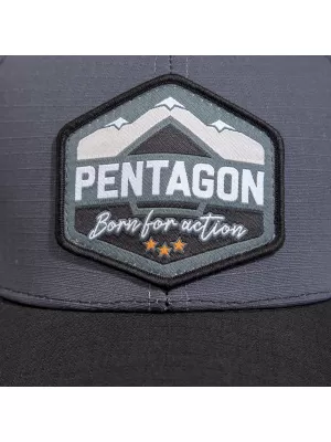 kapa PENTAGON ERA CAP BORN FOR ACTION K13048 ČRNA