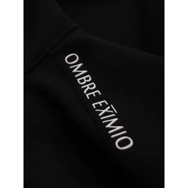  Moška jopica OMBRE OM-SSZP-0211 ČRN 