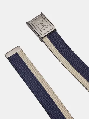 Moški pas UNDER ARMOUR M STRETCH WEBBING BELT 1383935-410 MODRA