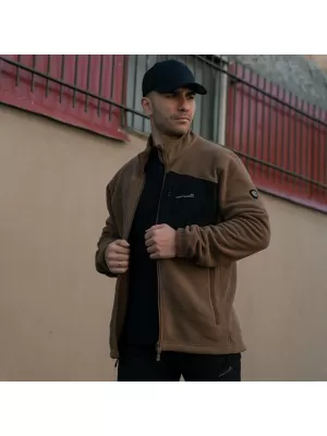 Moški pulover PENTAGON ATHOS 2.0 MEN΄S FLEECE JACKET K08047 KOJOT