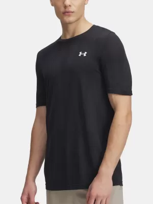 Moška majica s kratkimi rokavi UNDER ARMOUR VANISH SEAMLESS NOVELTY SS 1388129-001 ČRNA