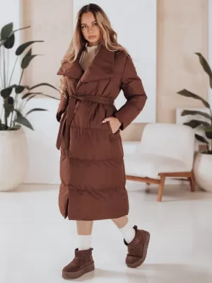 Plašč DSTREET TY4962 RJAVA