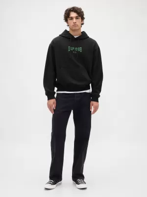 Moški pulover GAP LOGO PULLOVER HOODIE 821291-03 NOČ BREZ MESECA